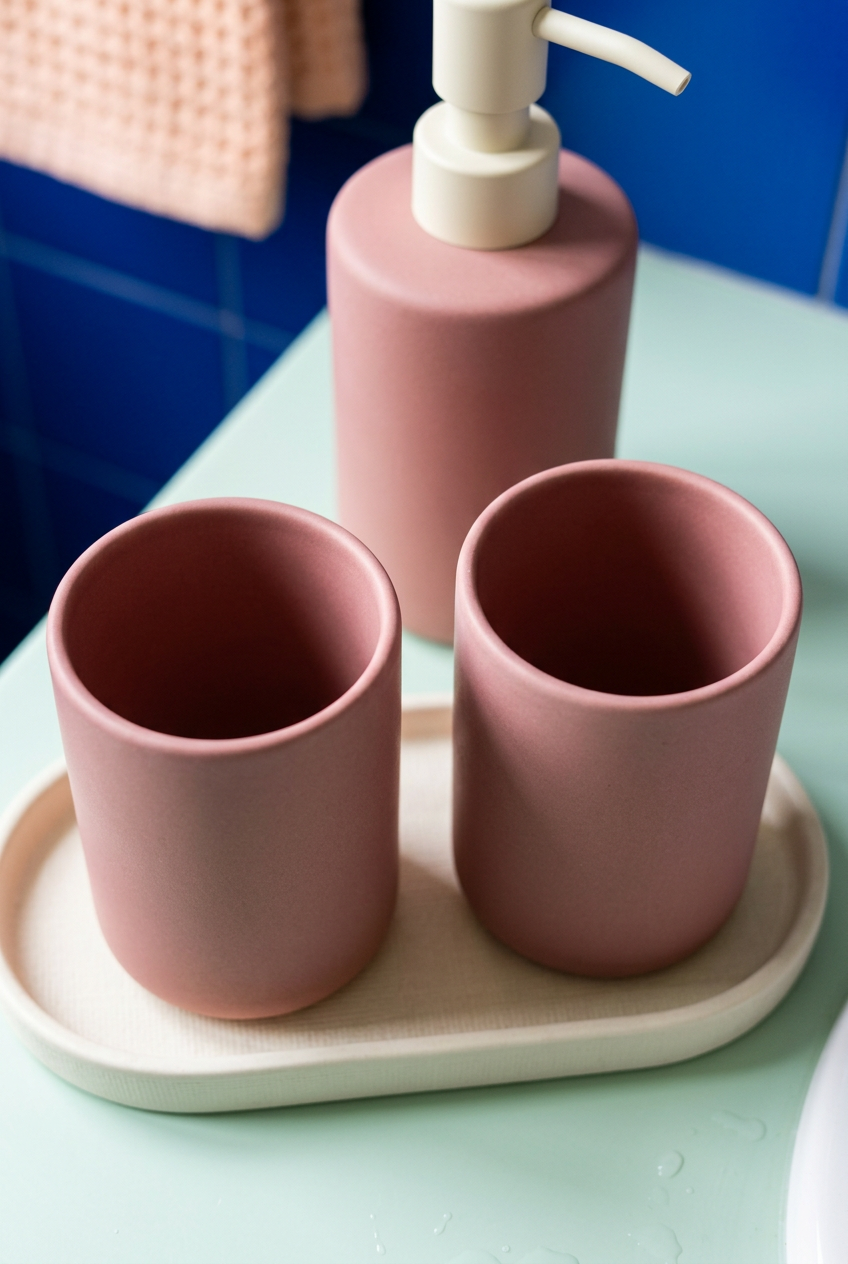 Open rose storage cup detail concept