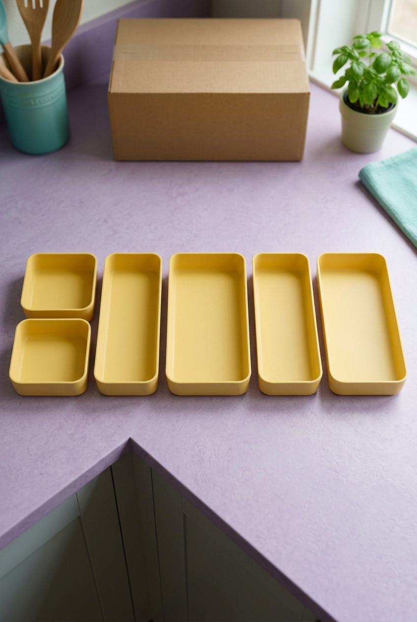 Alternative six-tray layout concept