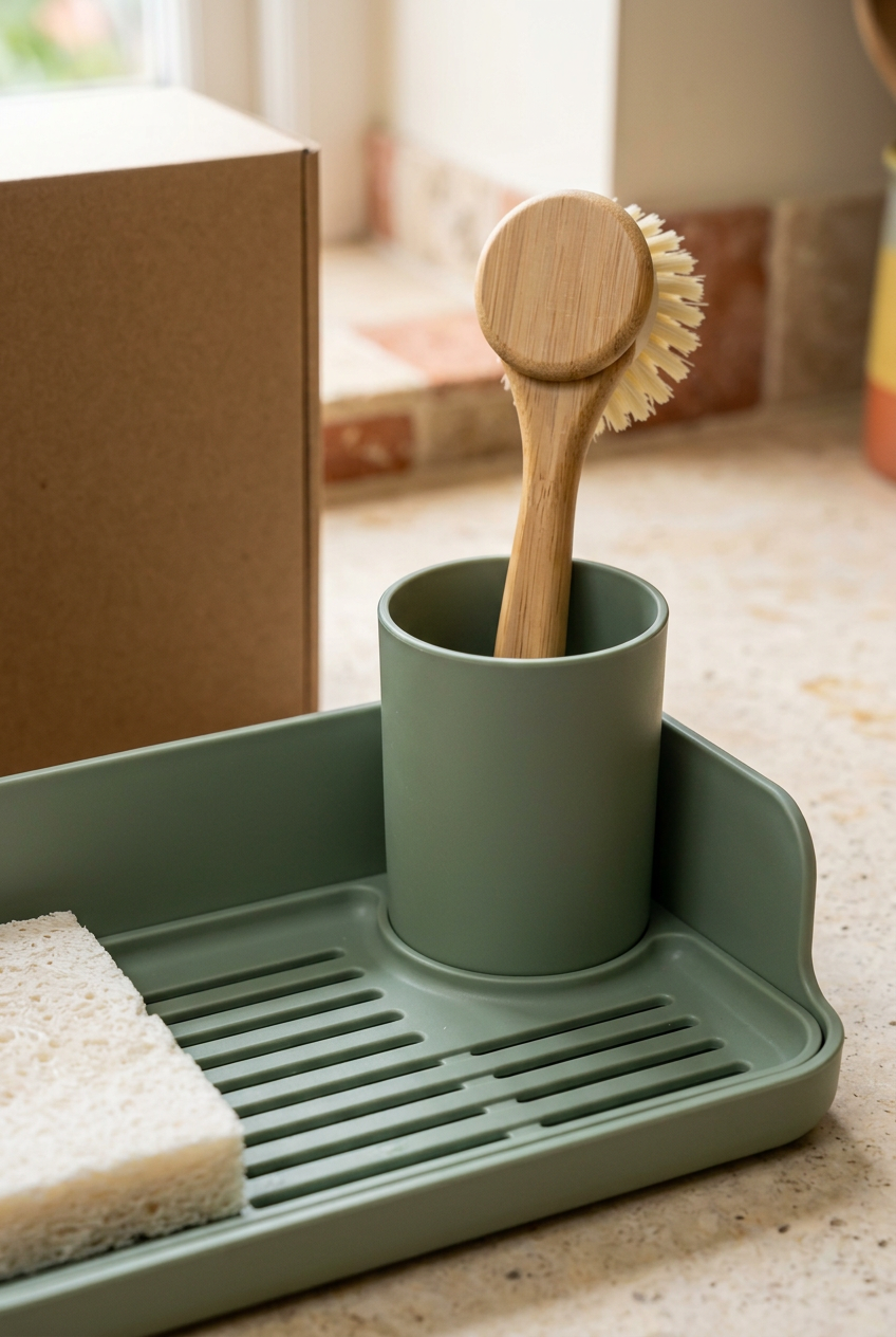 Cylindrical brush holder detail concept
