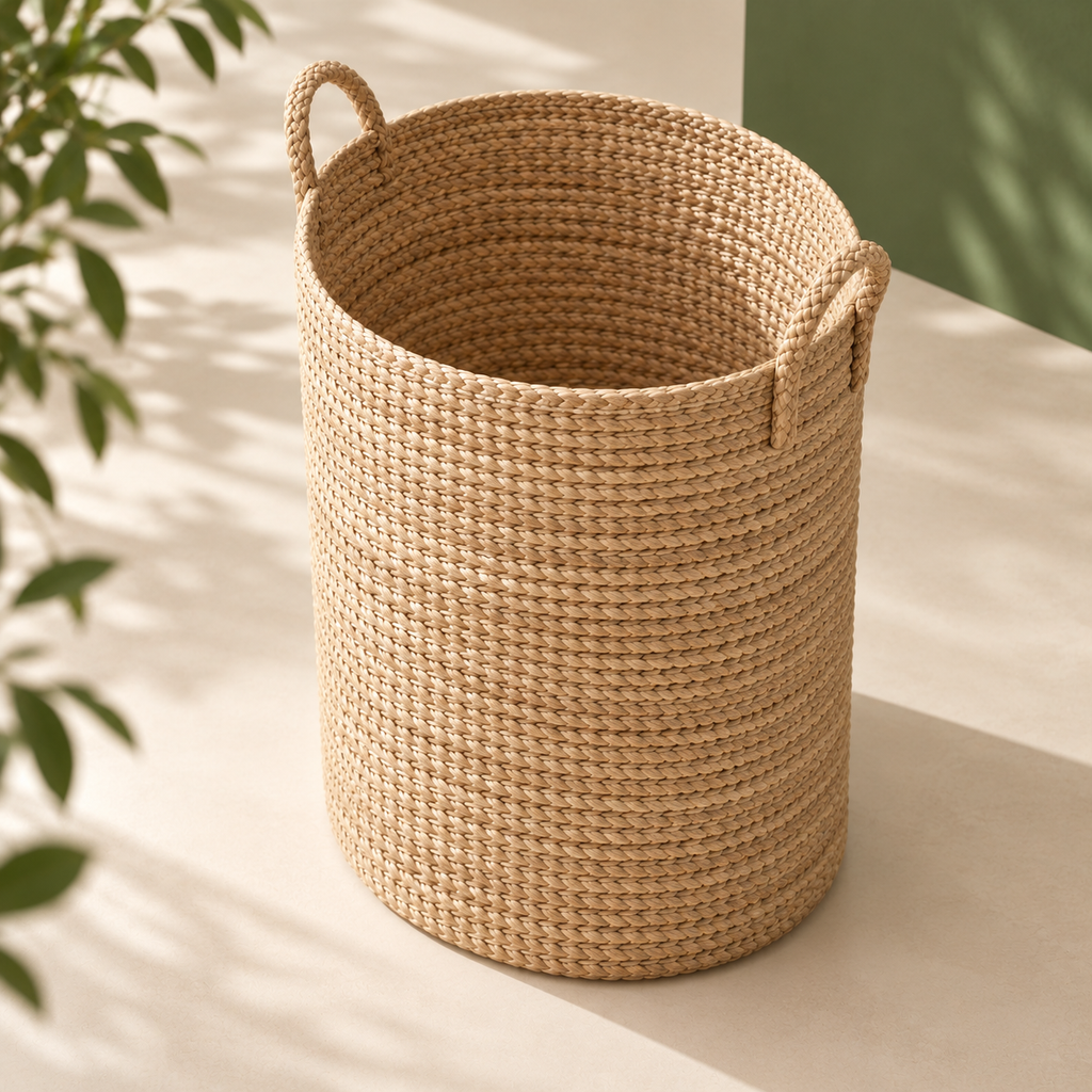 Everyday Laundry Hamper - AI concept opposite elevated three-quarter view
