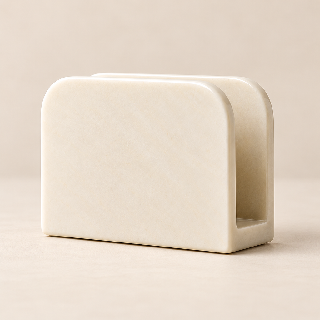AI concept — napkin-holder, low side view